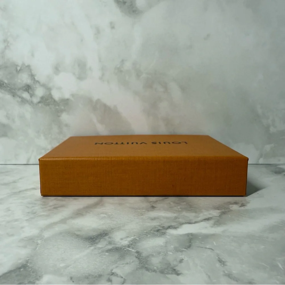 Louis Vuitton | Small Storage Box w/ Ribbon | Orange | 1.1